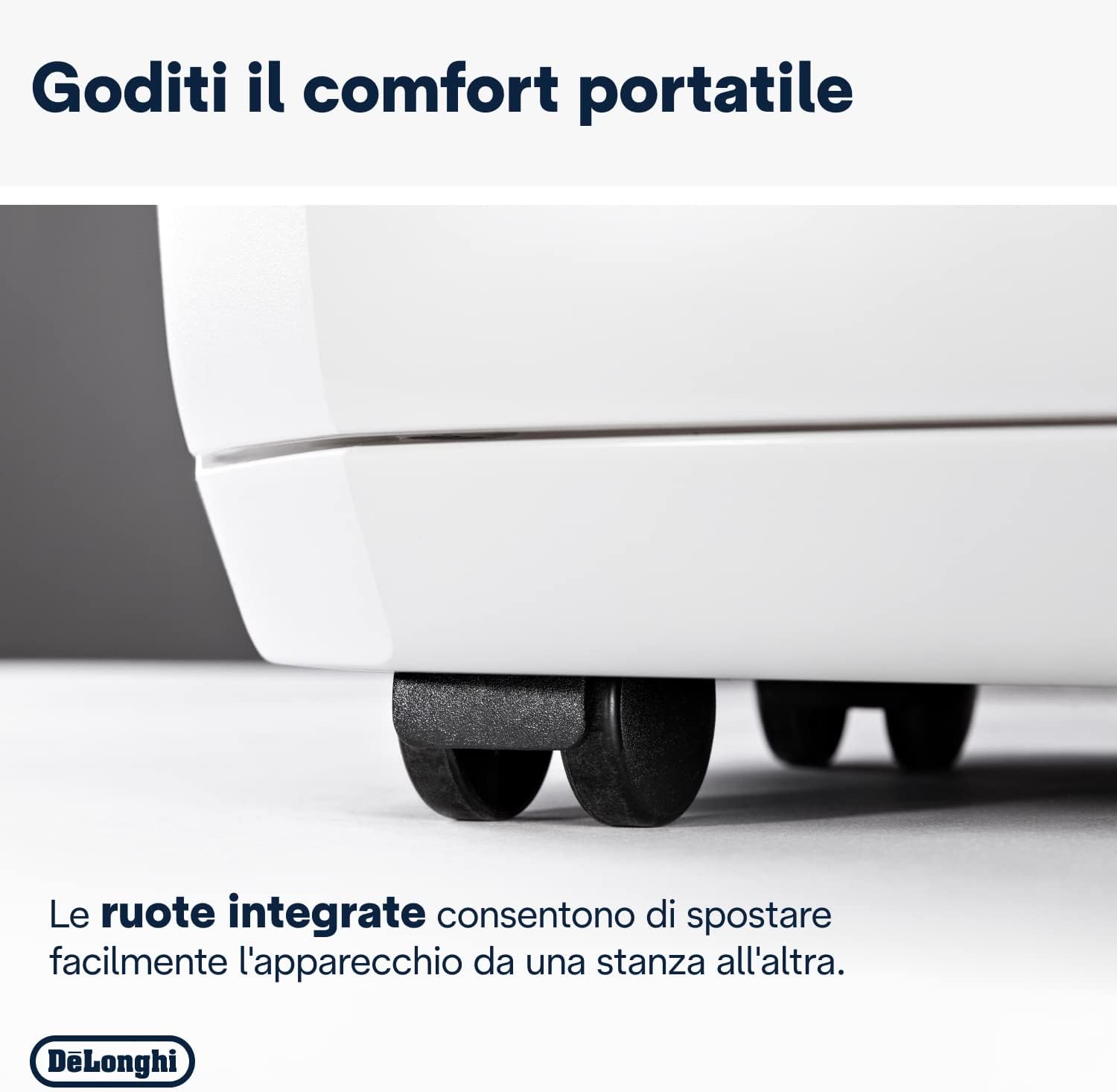 De Longhi DDSX225 Deumidificatore 446w 25lt/giorno 3vel F.laundry Wh De Longhi DDSX225 Deumidificatore 446w 25lt/giorno 3vel F.laundry Wh